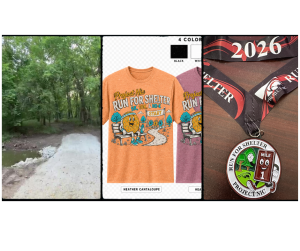 Clean trails, fun shirts and medals were all prepared