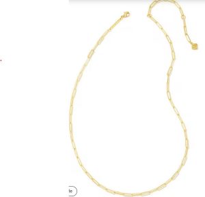 Kendra Scott paperclip necklace