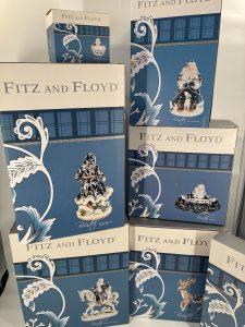 Fitz and Floyd Christmas decor