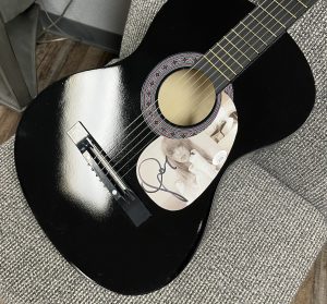 Authenticated signed Taylor Swift guitar